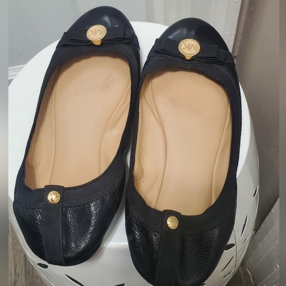 Michael Kors Women's Dixie Stretch Fit Ballet Flats Black Size 7.5 🌴✌️ - Picture 12 of 13